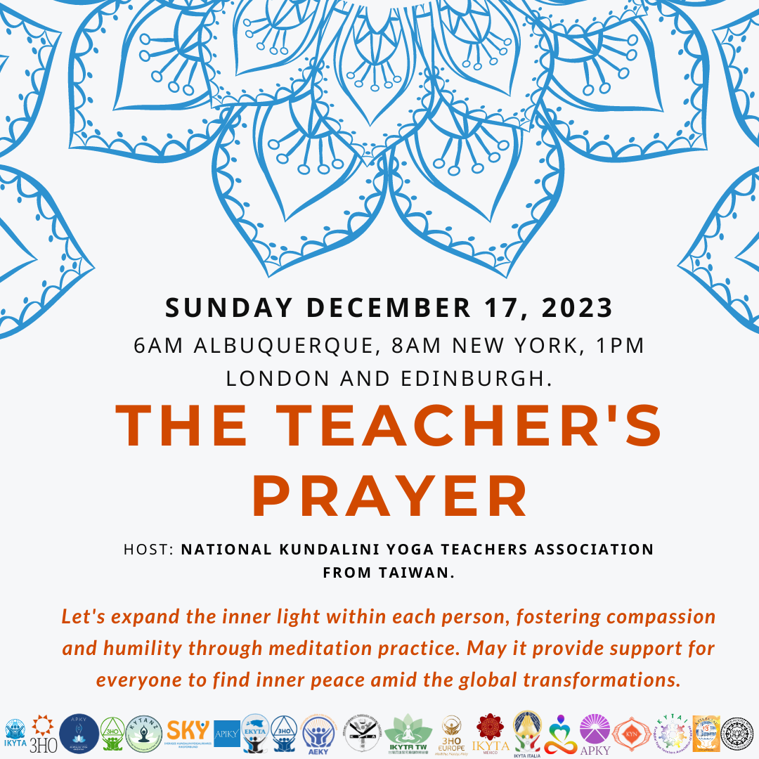 December 2023 Teacher's Prayer Image